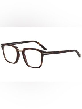 Tom Ford 5523-B Tortoiseshell Square Frame Glasses Blue Light. W Case